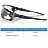 Replacement Nosepieces Nose Pads for Oakley Jaw-Breaker OO9290/Jaw-Breaker Asian Fit OO9270 Sunglass - Gray + White view 3