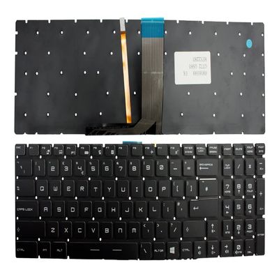 Power4Laptops UK Layout Backlit Black Replacement Laptop Keyboard Compatible with MSI Gaming GT72 6QD-409UK
