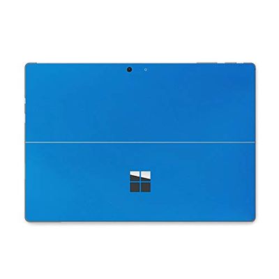 SopiGuard Skin for Microsoft Surface Pro 7 Precision Cut Rear and Sides Sticker Vinyl Wrap (3M Matte Blue)