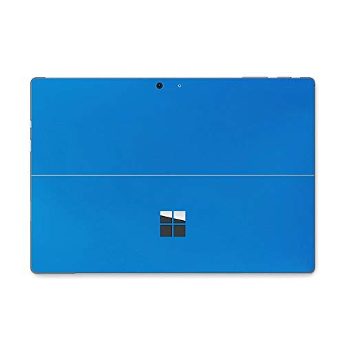 SopiGuard Skin for Microsoft Surface Pro 7 Precision Cut Rear and Sides Sticker Vinyl Wrap (3M Matte Blue)