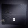SopiGuard Skin for Microsoft Surface Pro 7 Precision Cut Rear and Sides Sticker Vinyl Wrap (3M Matte Blue) view 4