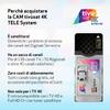 TELE System Tivsat Certified Cam 4K Ultra HD for Watching Channels in High Definition and 4K. Slot Cam for TV and Decoder, Activate Smartcard Included. Series A with DAZN on tivsat. view 3