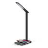 Supersonic SC-6040QI 5-in-1 LED Desk Lamp with QI Charger, QI Wireless & USB Charging, Energy-Efficient, 500LM Brightness, Adjustable Color Temp. Sleek Design for Home Office and Bedside Table (Black) view 1