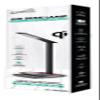 Supersonic SC-6040QI 5-in-1 LED Desk Lamp with QI Charger, QI Wireless & USB Charging, Energy-Efficient, 500LM Brightness, Adjustable Color Temp. Sleek Design for Home Office and Bedside Table (Black) view 3