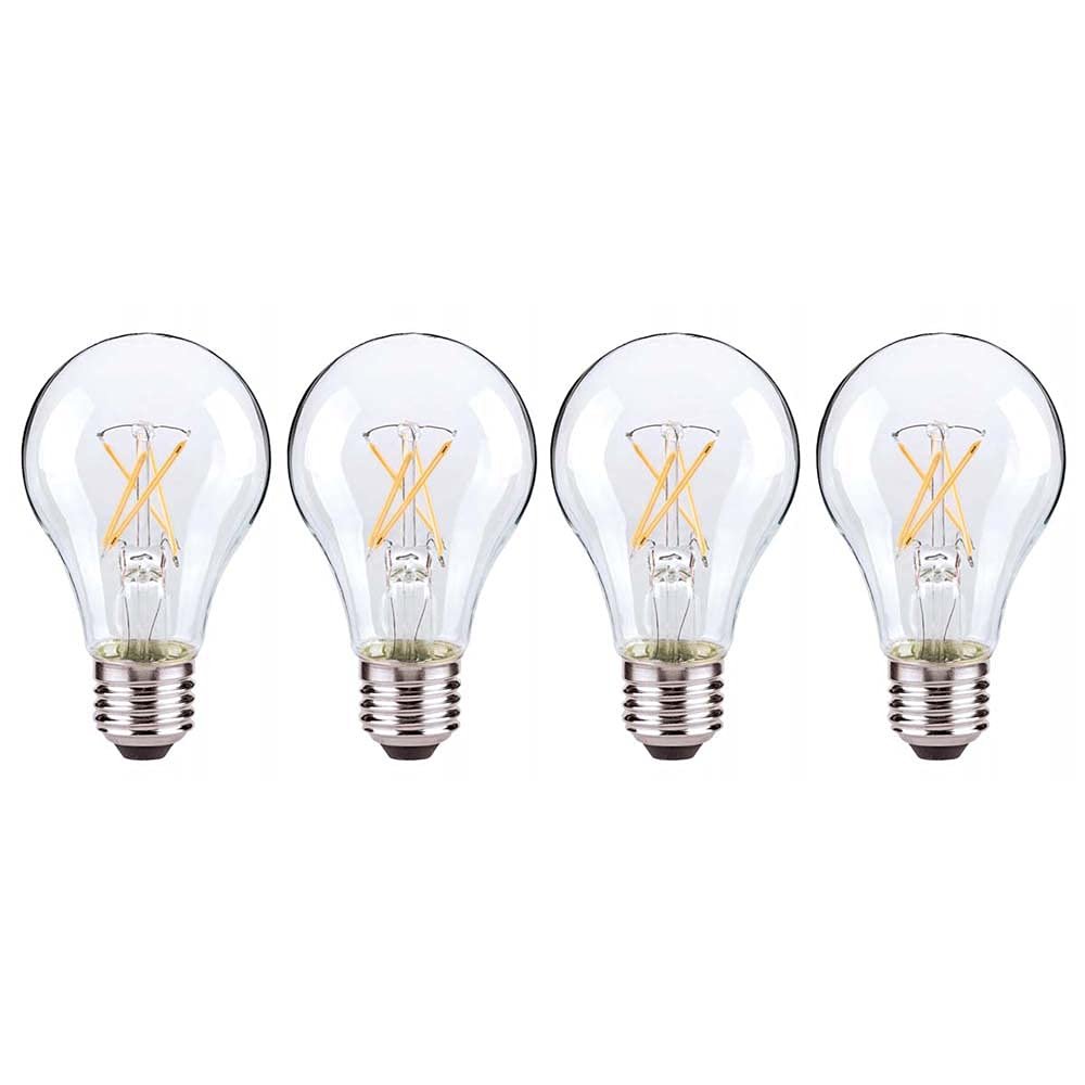 Satco S21713 Medium Bulb in Light Finish, 1 Count (Pack of 1), Clear