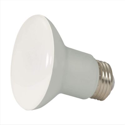 Satco S28491 Medium Light Bulb in White Finish, Color