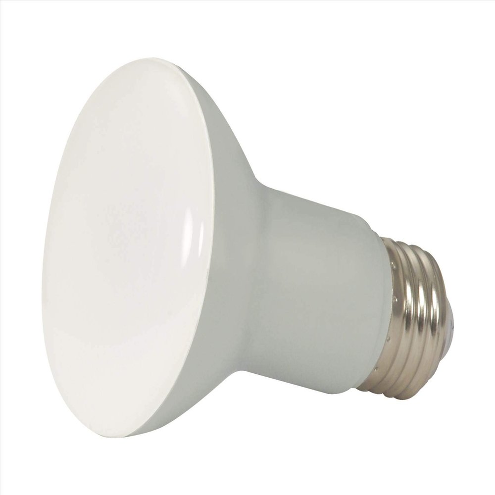 Satco S28491 Medium Light Bulb in White Finish, Color