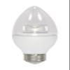 Satco S28575 Medium Bulb in Light Finish, Clear view 1