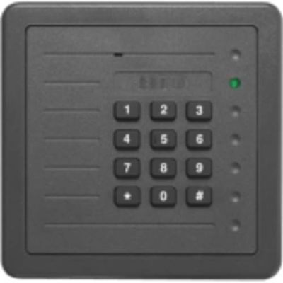 HID 125 kHz Wall Switch Proximity Reader - 8 Operating Range - Wiegand Gray - RoHS, WEEE, TAA Comp