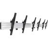 Atdec Wall Mount for Flat Panel Display - 55 Screen Support - 330 lb Load Capacity - Silver, Black view 1