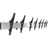 Atdec Wall Mount for Flat Panel Display - 50 Screen Support - 440 lb Load Capacity - Black, Silver view 1