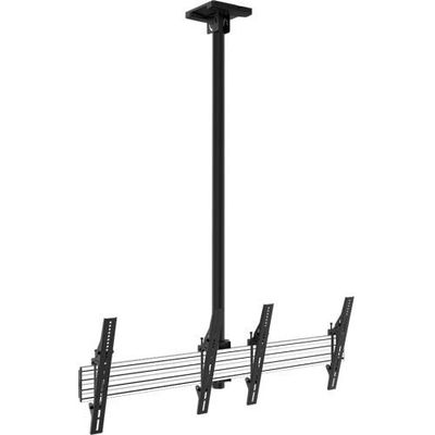 Atdec Ceiling Mount for Flat Panel Display - 60 Screen Support - 110 lb Load Capacity - Black