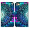 Bcov Case for iPod Touch 7/iPod Touch 6,Bcov Mandala Flower Space Wallet Flip Leather Cover Case with Credit Card ID Card Slot Holder Kickstand for iPod Touch 7/6/5 view 1