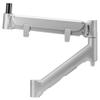 Atdec Heavy Height Adjustable Montior Arm - Silver - 1 Display(s) Supported43 Screen Support - 35. view 1