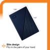 WD My Passport for Mac 2TB External Hard Drive (Mobile Storage, USB-C Enabled, WD Discovery Software, Password Protection, Mac Compatible, Easy to Use) Midnight Blue view 2