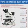 KOPPACE 480x490mm Microscope Dust Protection Cover Suitable for Stereo Video Microscope to Prevent Oily Dust view 2