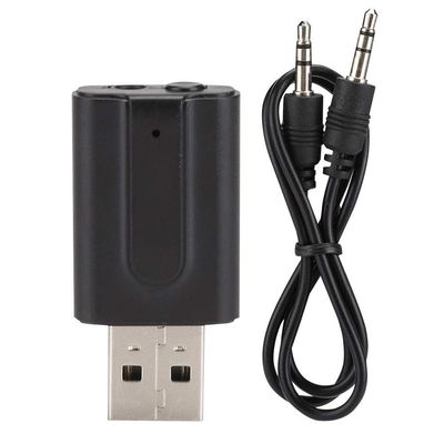Bluetooth Transmitter, 2-in-1 USB Hi-fi Bluetooth 5.0 Audio Stereo Transmitter Receiver Adapter for TV/PC Home/Car Sound Systems.