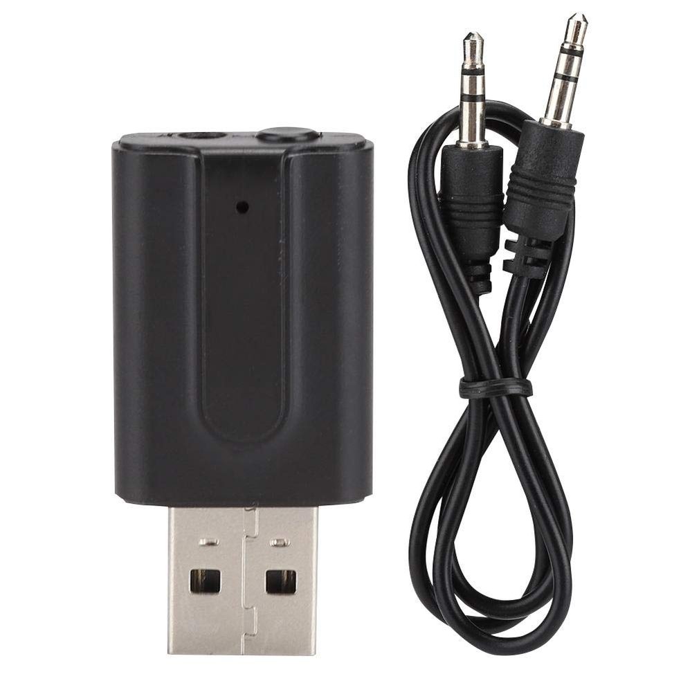 Bluetooth Transmitter, 2-in-1 USB Hi-fi Bluetooth 5.0 Audio Stereo Transmitter Receiver Adapter for TV/PC Home/Car Sound Systems.