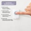 Bellman & Symfon Push Button Notification Alert - Flash Receiver Bright Flashing Lights - Smart Home Deaf Alert System Hearing Impaired Alarm ADA Kit -Wireless Doorbell Caregiver Button, Phone Alert view 3