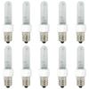 Ciata Lighting Dimmable T3 Xenon E12 Krypton Light Bulb 40 Watt Frosted Pack of 10 view 1