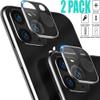 SOGA (2 Pack) Compatible for Apple iPhone 11 Pro Max Camera Lens Screen Protector Tempered Glass High Definition Transparent Anti-Scratch Fingerprint Camera Lens Protection - Black view 2