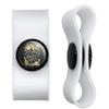 GRAPHICS & MORE Each Day is a Fresh Start Citrus Headphone Earbud Cord Wrap - Charging Cable Manager - Wire Organizer Set of 2 - White view 1