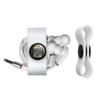 GRAPHICS & MORE Each Day is a Fresh Start Citrus Headphone Earbud Cord Wrap - Charging Cable Manager - Wire Organizer Set of 2 - White view 2