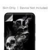 Skins for Samsung Galaxy S8 Skin Decal Vinyl Wrap - Decal Stickers Skins Cover -Glowing Skulls in Smoke view 2