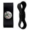 GRAPHICS & MORE Pretty Floral Flowers Headphone Earbud Cord Wrap - Charging Cable Manager - Wire Organizer Set of 2 - White view 1