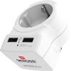 SKROSS - 1.500281 Europe to USA USB | Travel Adapter Europe to USA, 2 USB 5V/2.4A - Voltage and Power 100V - 1500 W/250 V - 3750 W - Electric Shock Protection view 3
