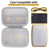 co2CREA Hard Travel Case Replacement for Fujifilm Instax Mini Link 3 2 1 Smartphone Printer (Ash White Case + Inside White) view 2