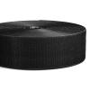 2'' Wide 16.4'/5 Yards Long Hook and Loop Cable Tie Cord Wrap Fastener Nylon Power Cord Management Wire Organizer Strap Reusable Cut to Size Self Gripping Tape Roll (Black) - 4''Wide Available view 1