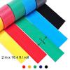 2'' Wide 16.4'/5 Yards Long Hook and Loop Cable Tie Cord Wrap Fastener Nylon Power Cord Management Wire Organizer Strap Reusable Cut to Size Self Gripping Tape Roll (Black) - 4''Wide Available view 4