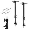 Selens Photography Camera Wall Mount Boom Arm, Ceiling Wall Mounting Up to 22inch for Photo Video Studio Strobe Light, Softbox, Overhead Mount, with 3/8 1/4 Thread, 2 Pack view 1