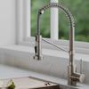 KRAUS Bolden Commercial Style 2-Function Single Handle Pull Down Kitchen Faucet in Spot-Free Stainless Steel, KPF-1610SFS view 2