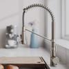 KRAUS Bolden Commercial Style 2-Function Single Handle Pull Down Kitchen Faucet in Spot-Free Stainless Steel, KPF-1610SFS view 3