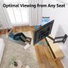 MOUNTUP Full Motion TV Wall Mount for 26-55 Inch TVs, Corner Wall Mount Single Articulating Arm TV Bracket Up to 77lbs, Max VESA 400x400mm, Supports Swivel, Tilt, Level Adjustment view 3