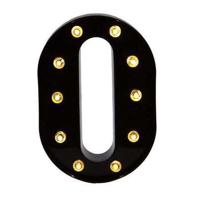 Ulalaza Black & White LED Light Up Sign 2xAA Battery Powered Letter Marquee for Wedding Birthday Party Christmas Lamp Night Light