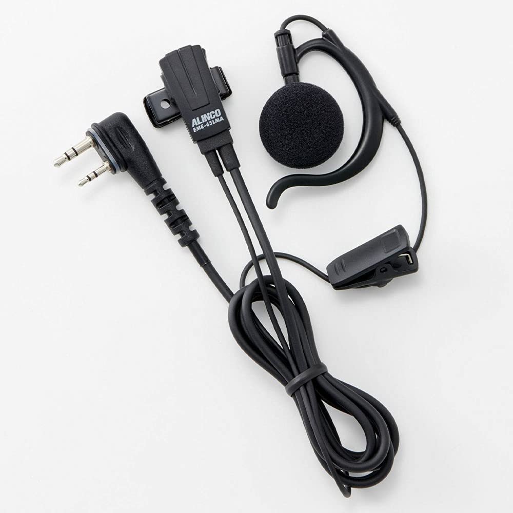 EME-65LMA (EME65LMA) Commercial Earphone Microphone [Compatible with DJ-PV1D]
