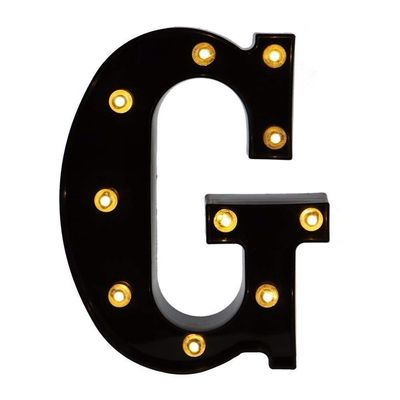 Ulalaza Black & White LED Light Up Sign 2xAA Battery Powered Letter Marquee for Wedding Birthday Party Christmas Lamp Night Light