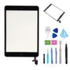 Black Digitizer Repair Kit for iPad mini 1&2 A1432 A1489 Touch Screen Digitizer Replacement with IC Chip + Home Button + Tools view 1