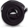 (100ft x 1/2") Cable Sleeve, PET Expandable Braided Sleeving Wire Sleeve Black Cable Wrap for HiFi Audio and Video Headphone Cable Management Protect Cat from Chewing Cords view 1