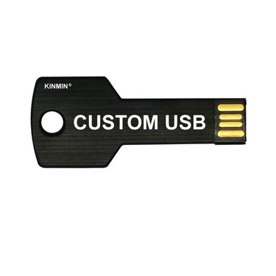 Lot 50 4GB Custom USB Flash Drive 4G Key Shape Thumb Wholesale Logo Promo Bulk Pack