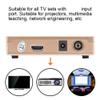 Lazmin RF to HDMI Converter, 100 to 240V All Standard Analog TV Receiver Adapter with Remote Control (US Plug) view 3