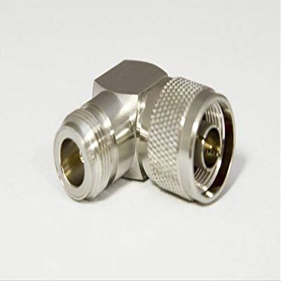 Accel Tex ATS-NJ-NP-RA 50 ohms Right Angle N-Style Jack to N-Style Plug Adapter (Pack 15)
