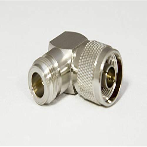 Accel Tex ATS-NJ-NP-RA 50 ohms Right Angle N-Style Jack to N-Style Plug Adapter (Pack 15)
