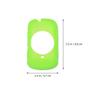 Hemobllo Silicone Protective Cover for Edge Elastic Tear-Resistant Cycling Computer Accessories Green -Resistant Design for Outdoor Use Easy to Remove Full Access to All Buttons and Ports view 4