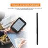 6'' Portable E-Paper with 800x600 Resolution+Audio Player, E-Reader E-Book Reader with Electronic Ink Screen Available in 29 Languages with A Pair of Headphone and Leather Case, 16/8/4GB(Black 8G) view 4