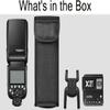Godox TT685II-C E-TTL II GN60 2.4GHz Wireless HSS 1/8000s Flash Speedlite with X2T-C Wireless Flash Trigger Transmitter Compatible for Canon EOS Series Cameras view 2