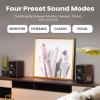 Edifier S2000MKIII Coaxial, Bluetooth, Optical and RCA Bookshelf 2 Speakers, Near-Field Active Tri-Amped 130w Studio Monitor for Audiophiles with Wireless, Line-in and Fiber-Optic Input Walnut view 3